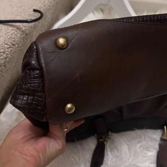 Vintage Cole Haan brown leather bag - Picture 6 of 12